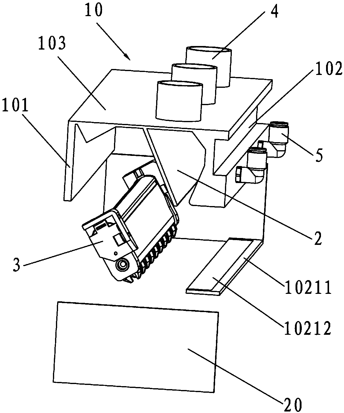 Static electricity ion wind cleaning device, static electricity ion wind cleaning system and laser cutting machine