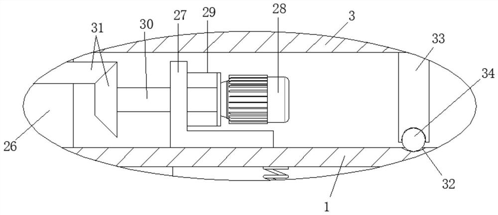 Cargo distribution device for logistics