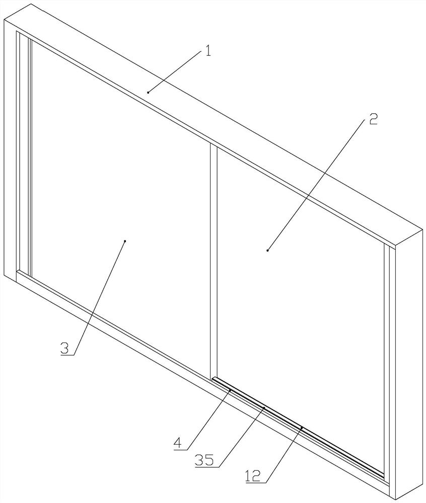 Door and window device with automatic noise reduction function