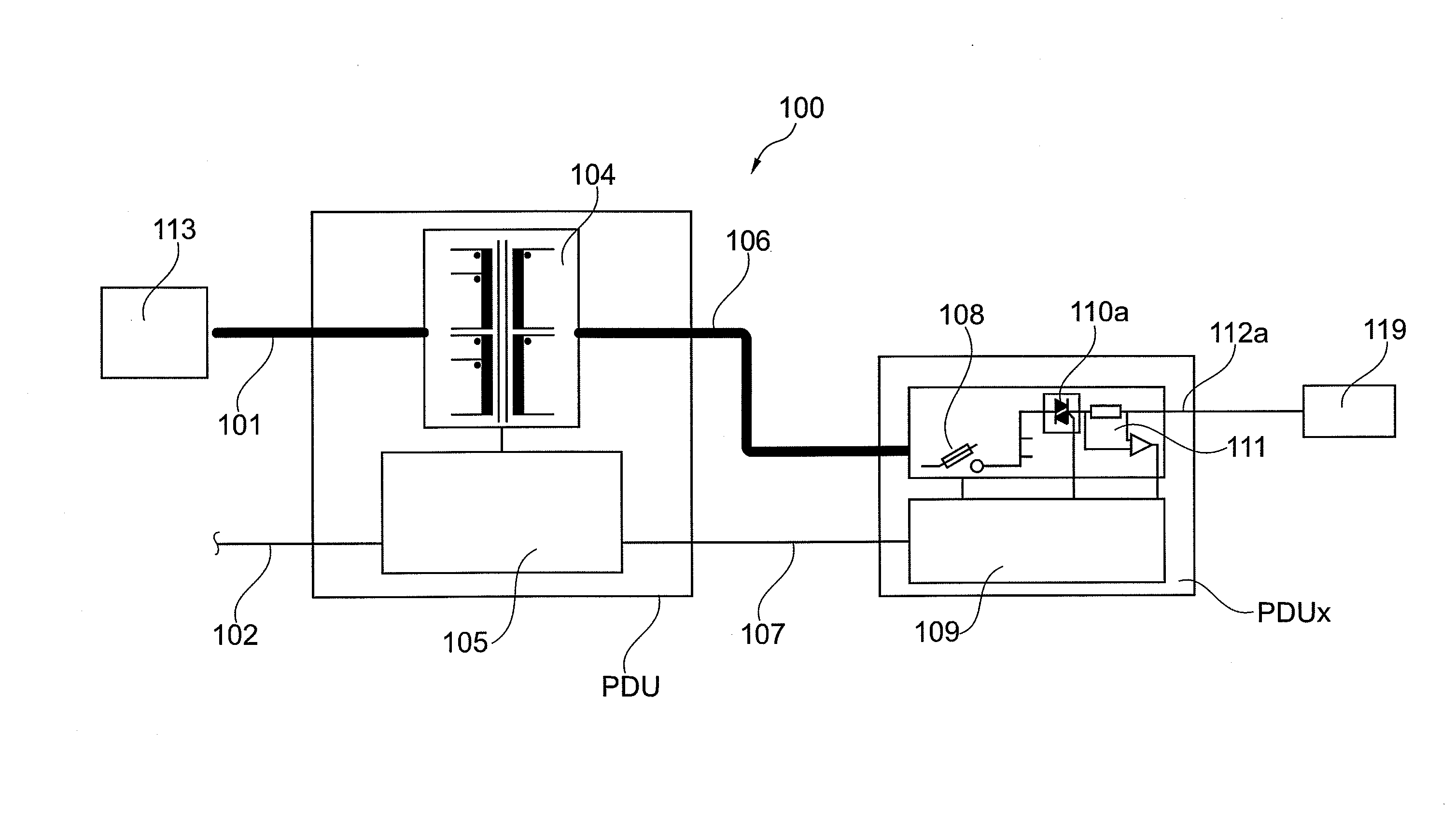 Power distribution apparatus