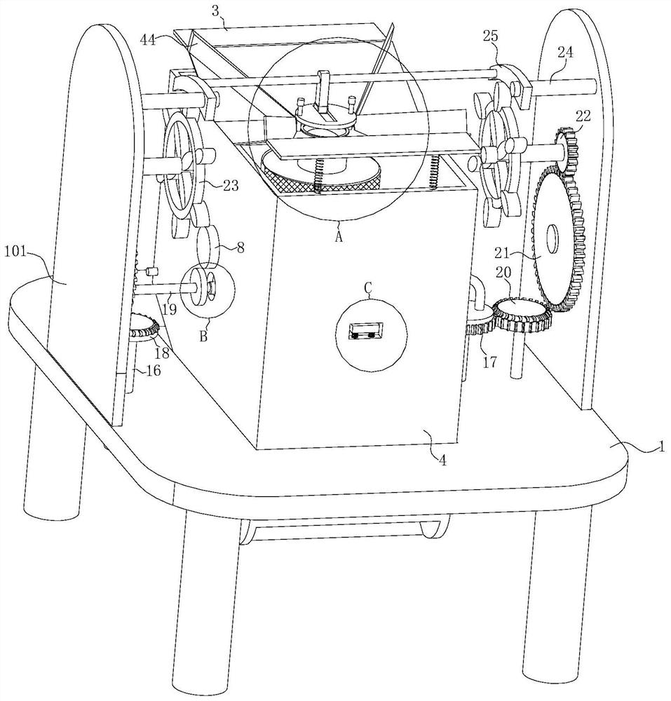 Traditional Chinese medicine decoction piece crushing process and device thereof