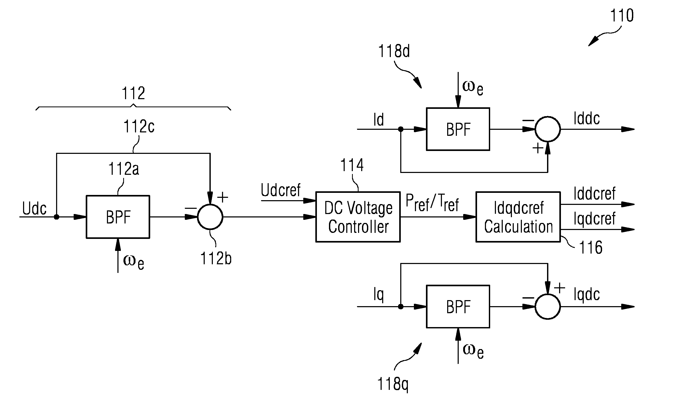 Reduction of noise and vibrations of an electromechanical transducer by using a modified stator coil drive signal comprising harmonic components