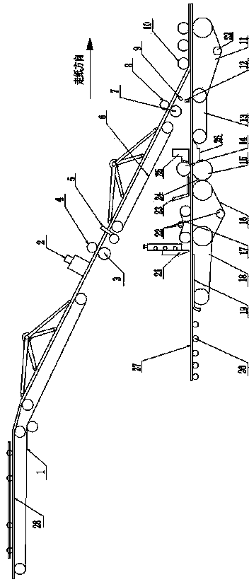 Synchronous body paper and face paper feeding device and control method