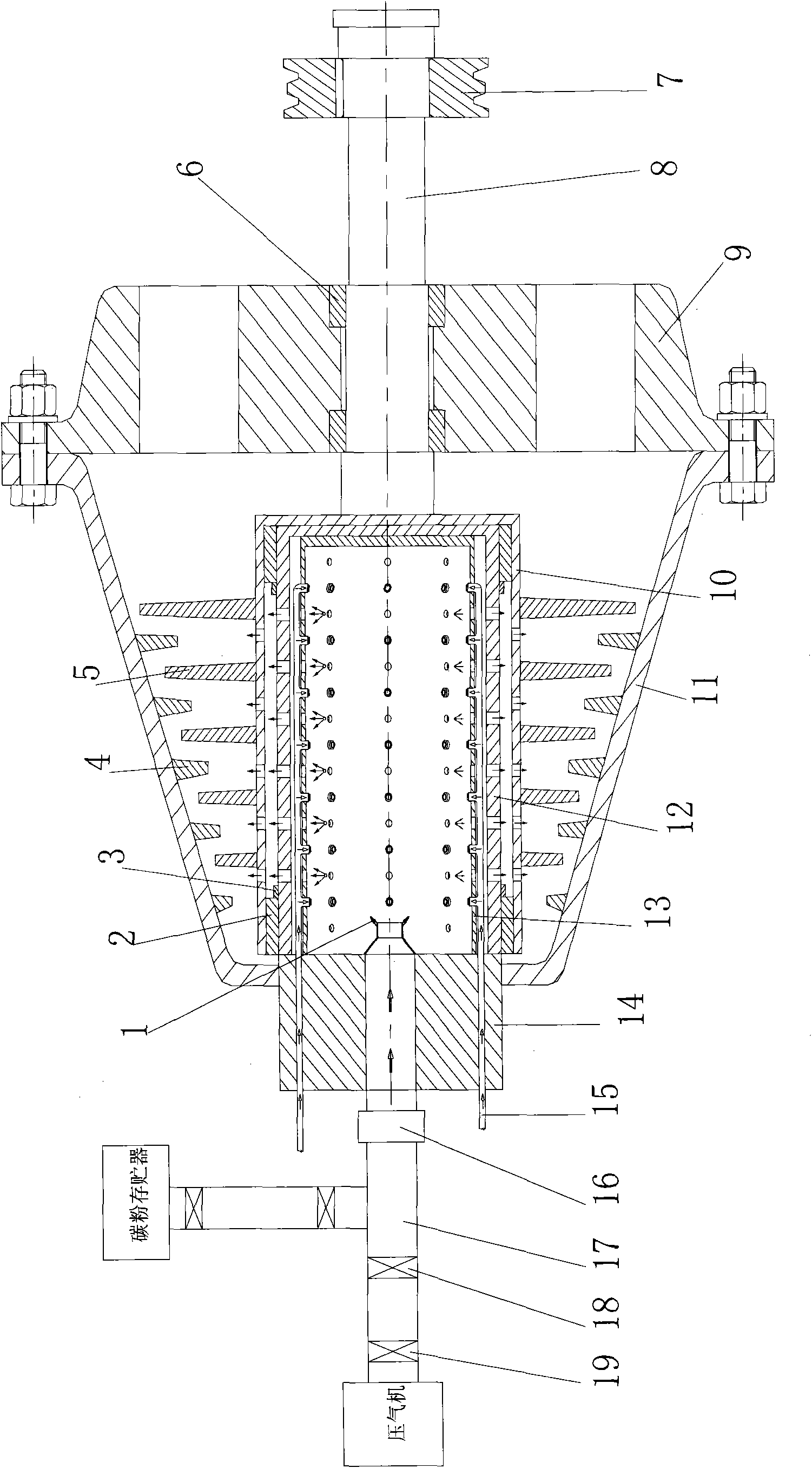 Oxygen-enriched combustion engine