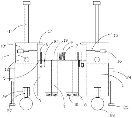 Flange stacker loader