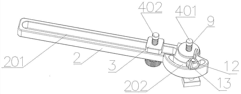 A zx circle marking and indexing device and circle marking and indexing method