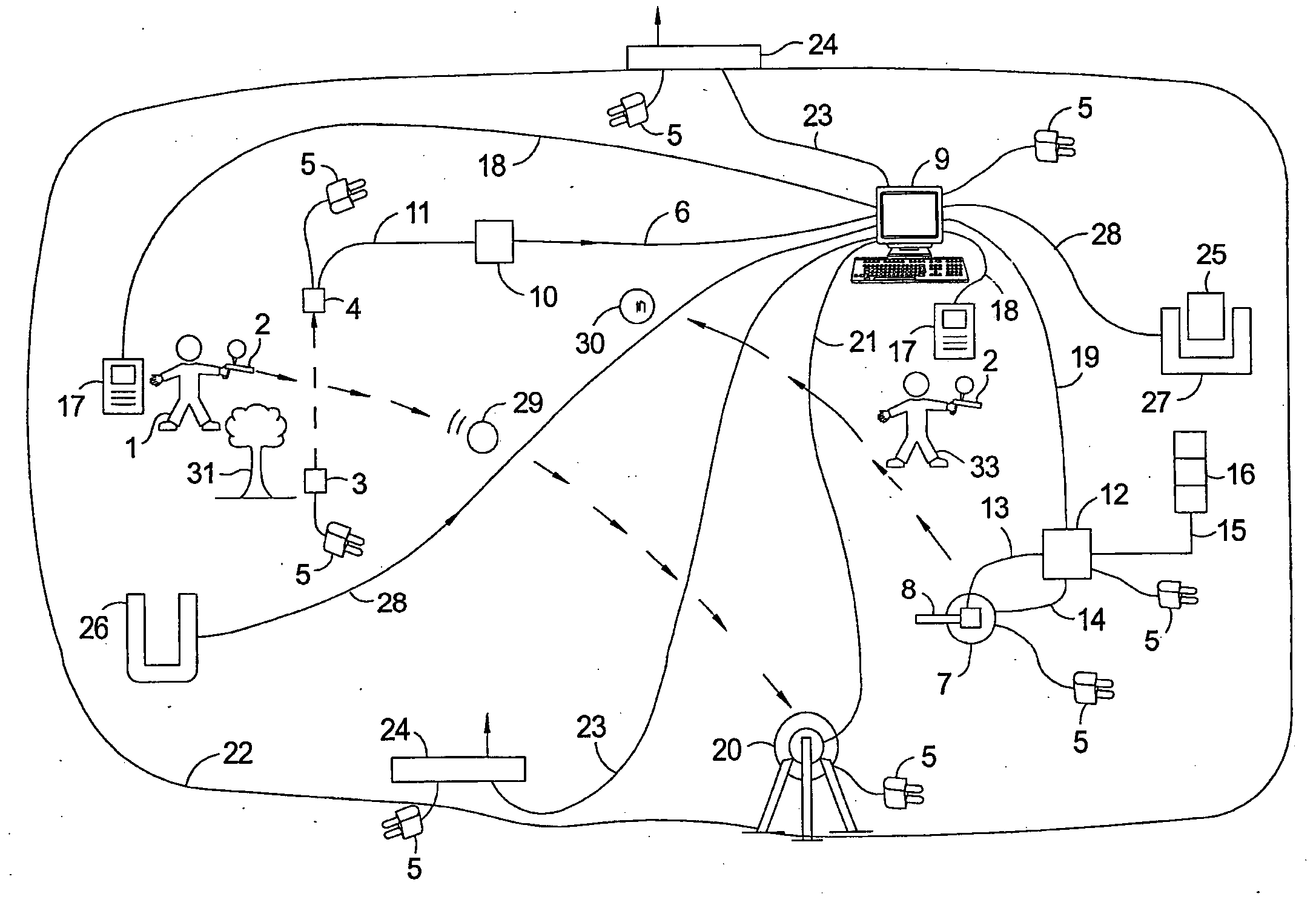 Hunting Game Having Human And Electromechanical Players