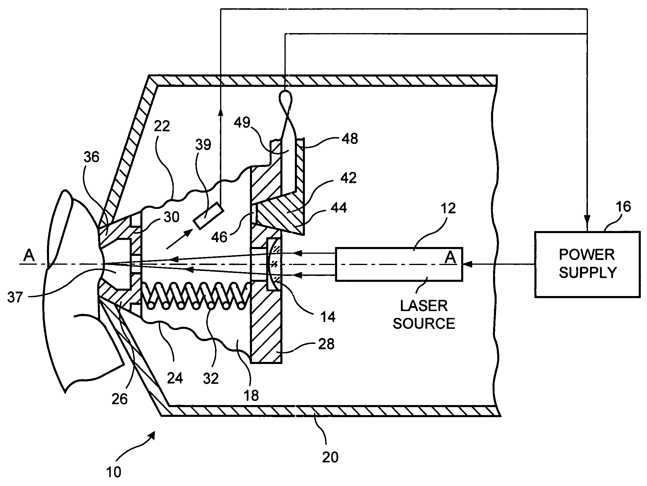 Laser skin perforator