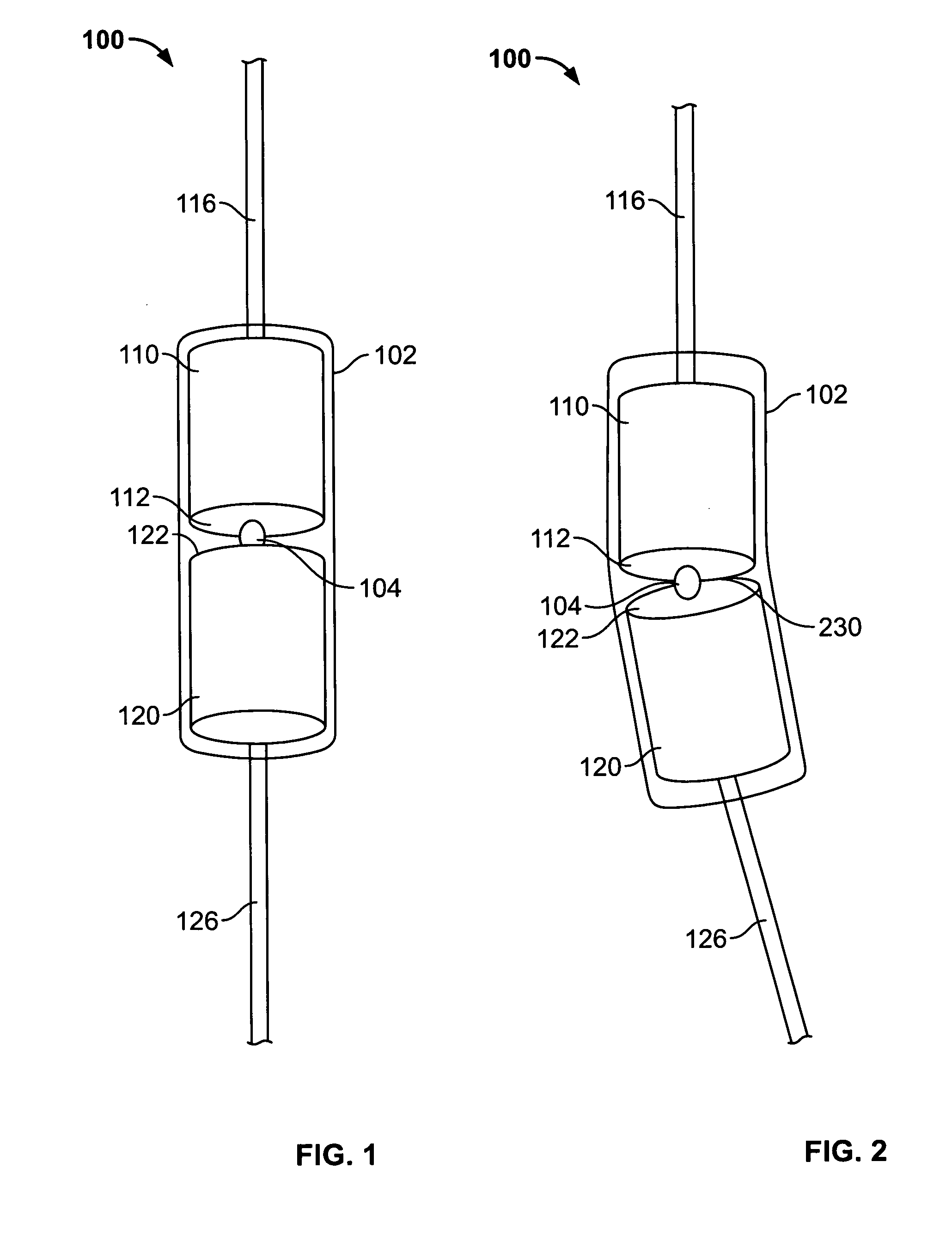 Bend switch for wired headset