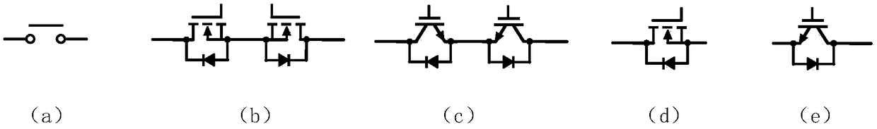 A symmetrical power converter circuit topology and control method thereof