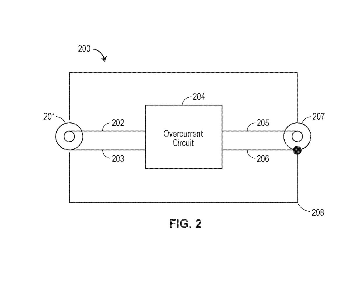 Overcurrent protection devices and circuits for shielded cables