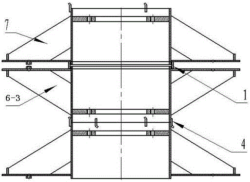 Stacking structure for vibration bodies