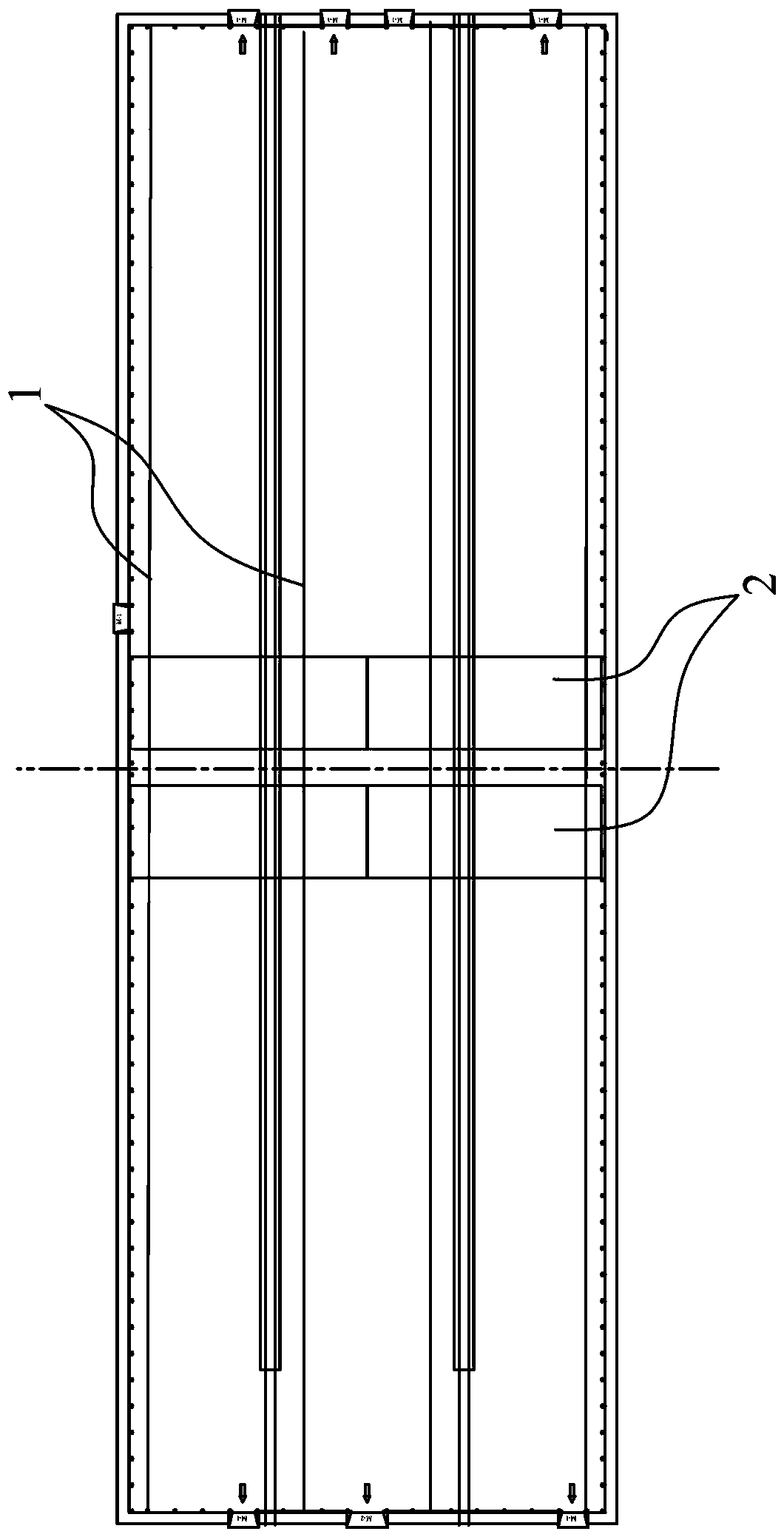 Installation method of long-span welded ball net rack