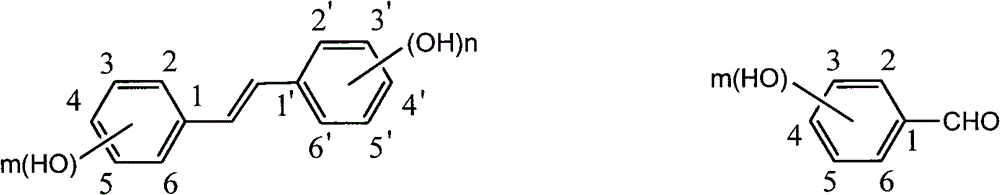 Preparation of trans-polyhydroxy diphenyl ethylene