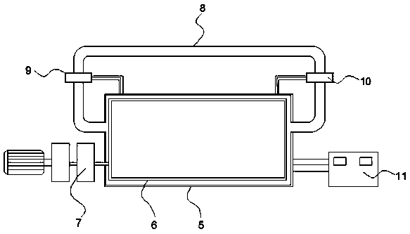 A processing method for flame-retardant treatment of narrow-width fabrics