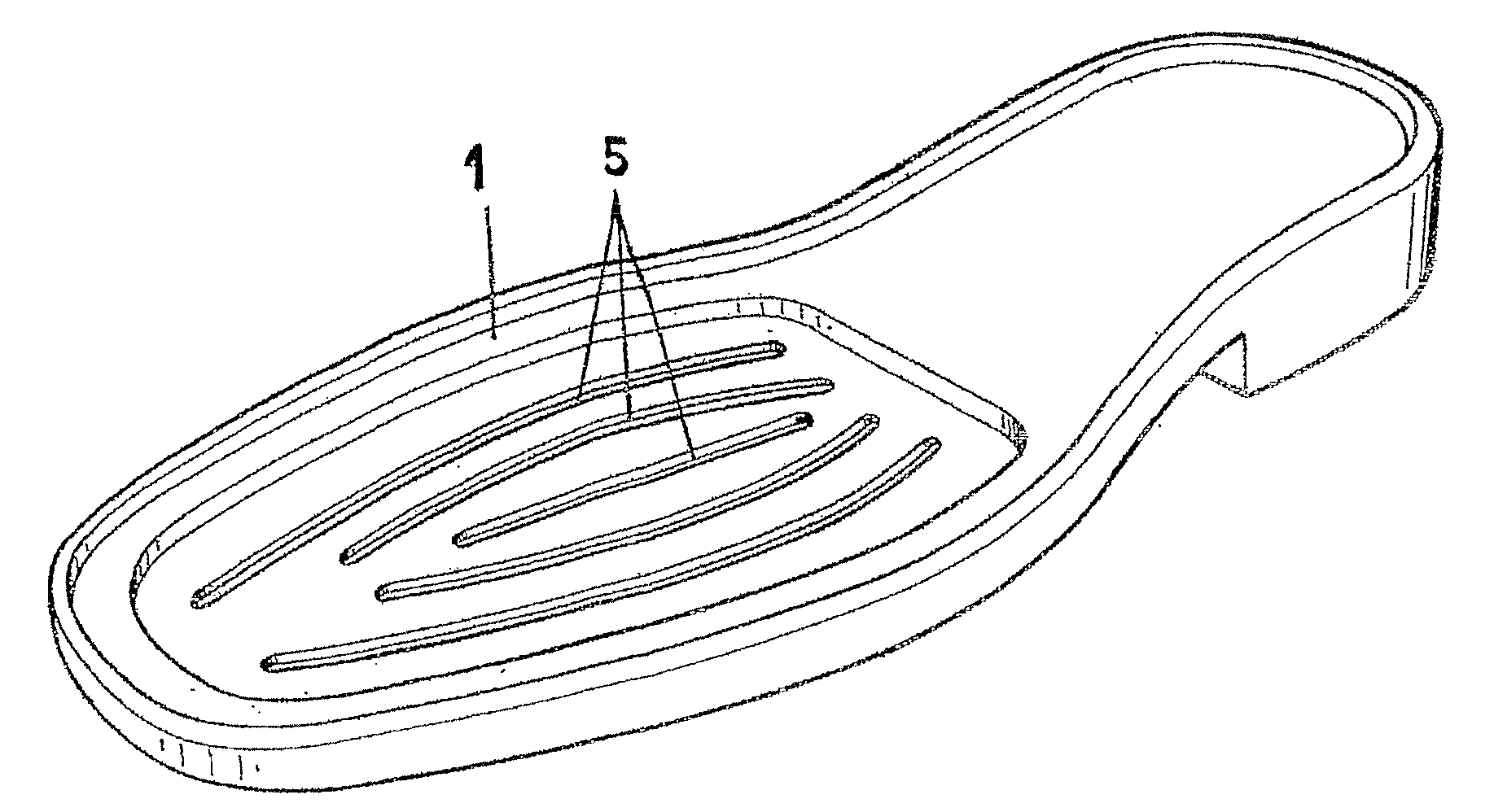 Self-Ventilated, Ergonomic Footwear and Sole