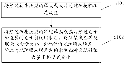 Extinction film or diaphragm and preparation method for same