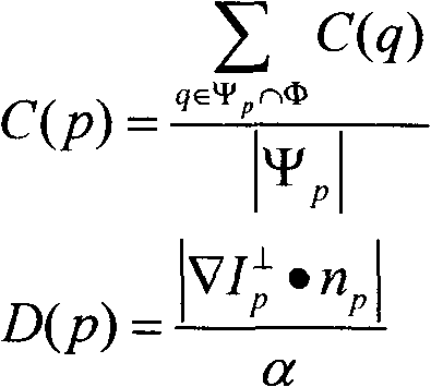 Image restoration method based on image segmentation, and system therefor