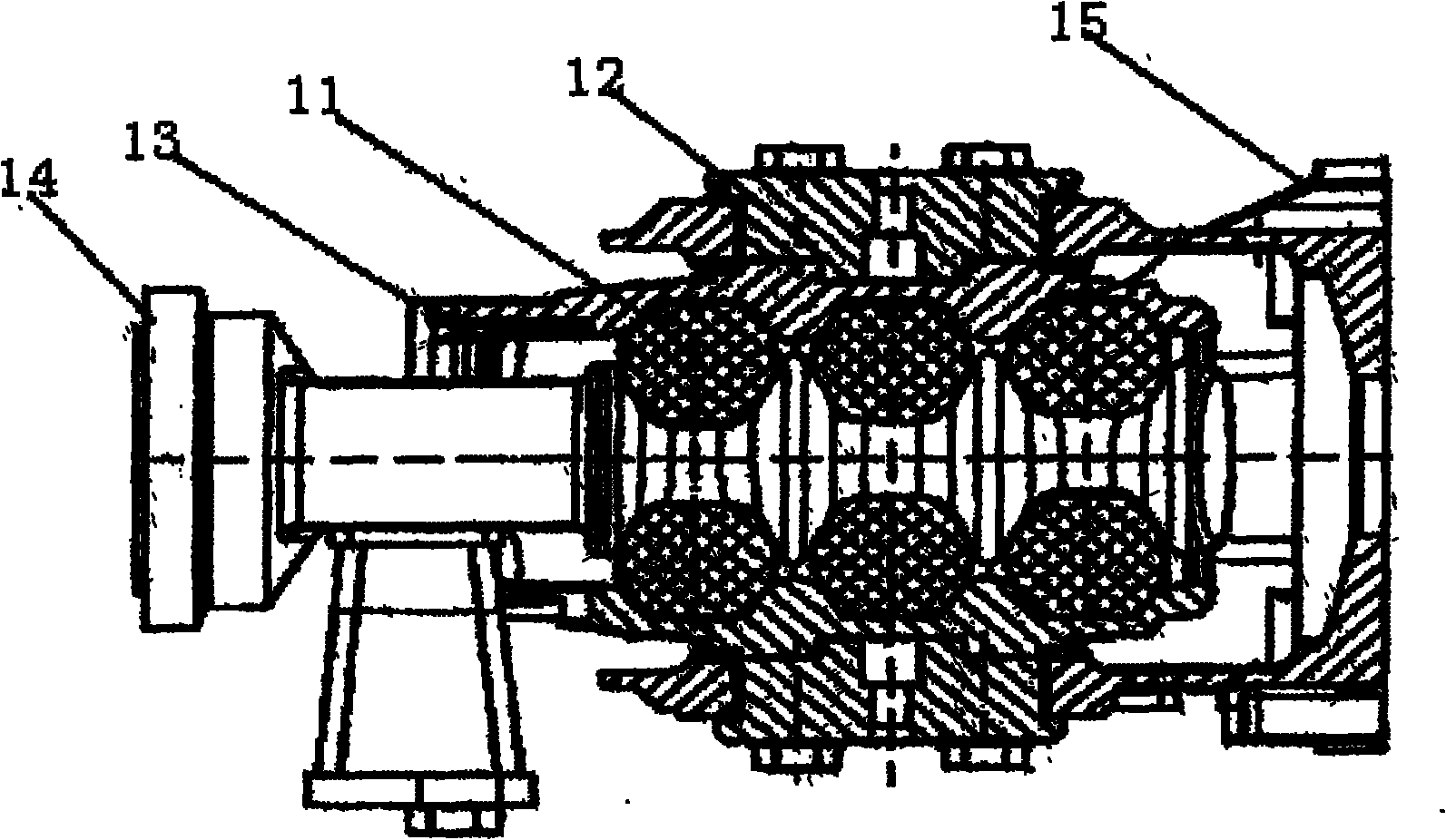 Central buffering connector