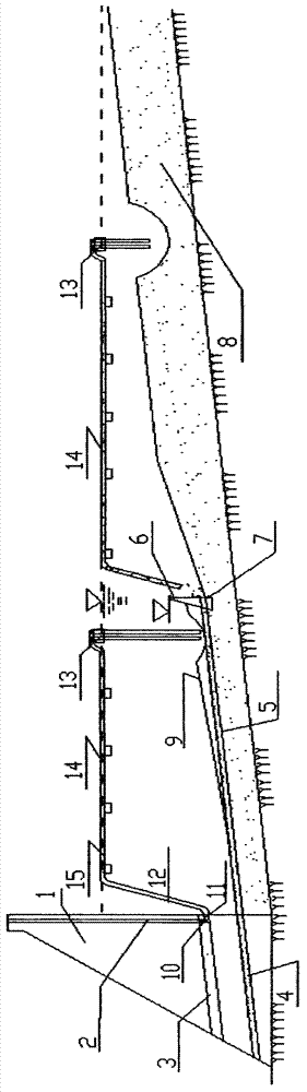 Silting reduction system for heavily silt-carrying river reservoir