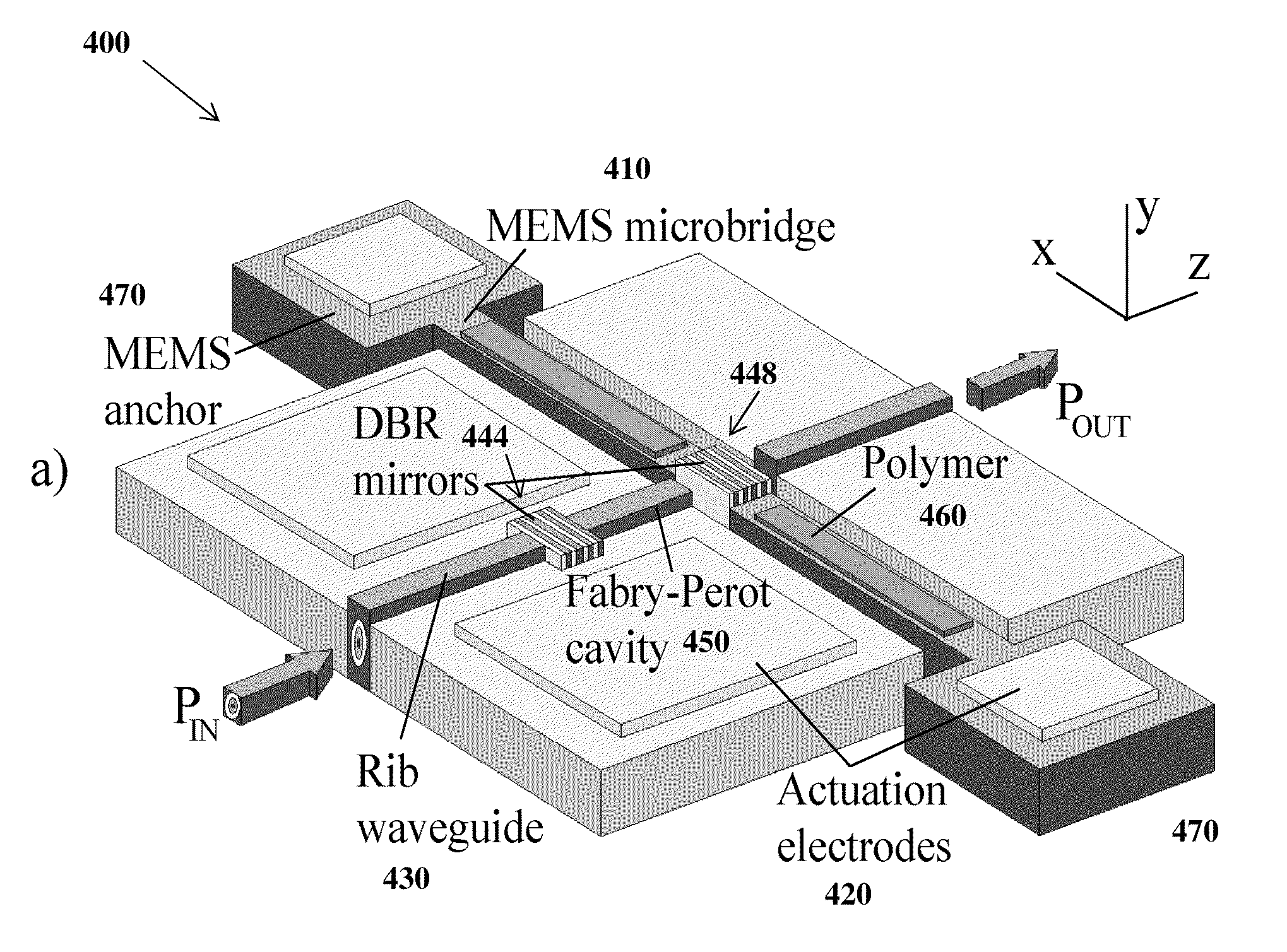 Optical MEMS Chemical Sensor Array