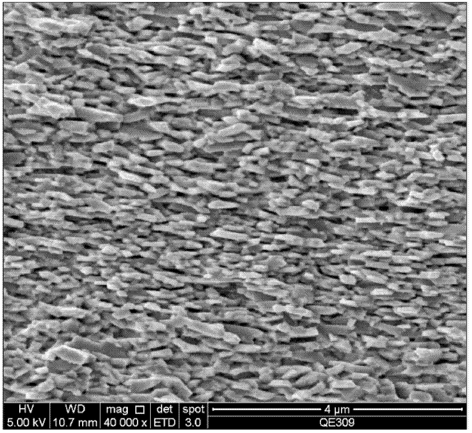 Anisotropic nanocrystal complex-phase compact block neodymium-iron-boron permanent-magnet material and preparation method thereof