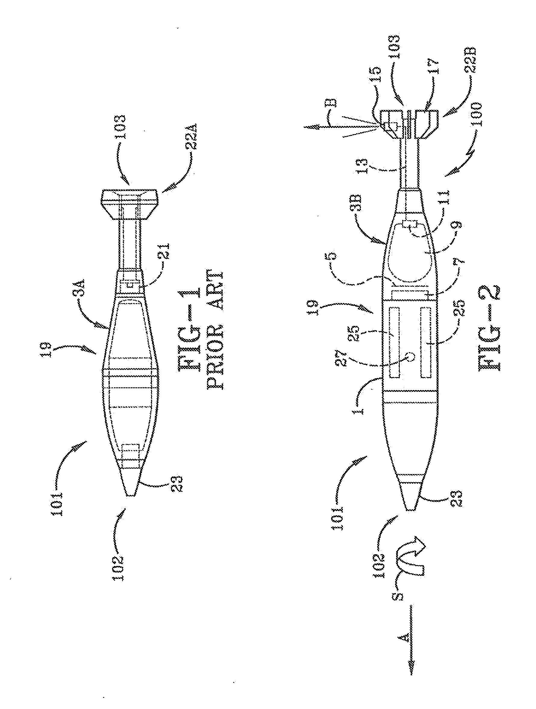 Tail thruster control for projectiles