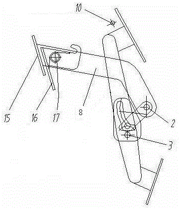 Accelerator braking device applied to riding type lawn mower and working method of accelerator braking device