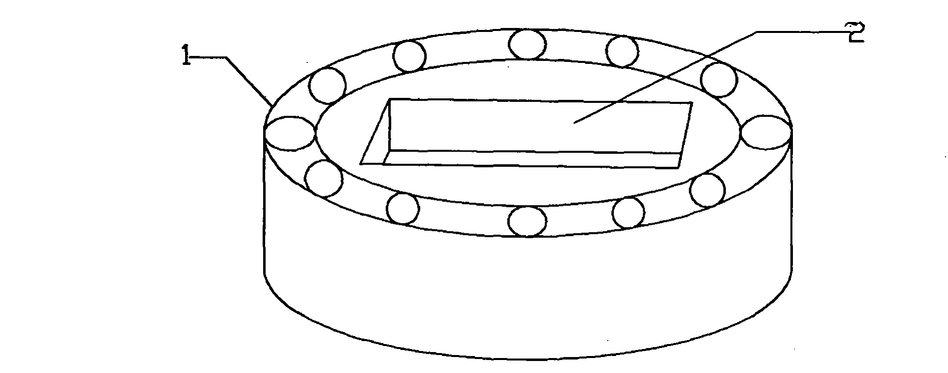 Vertical rod pad for leveling rod