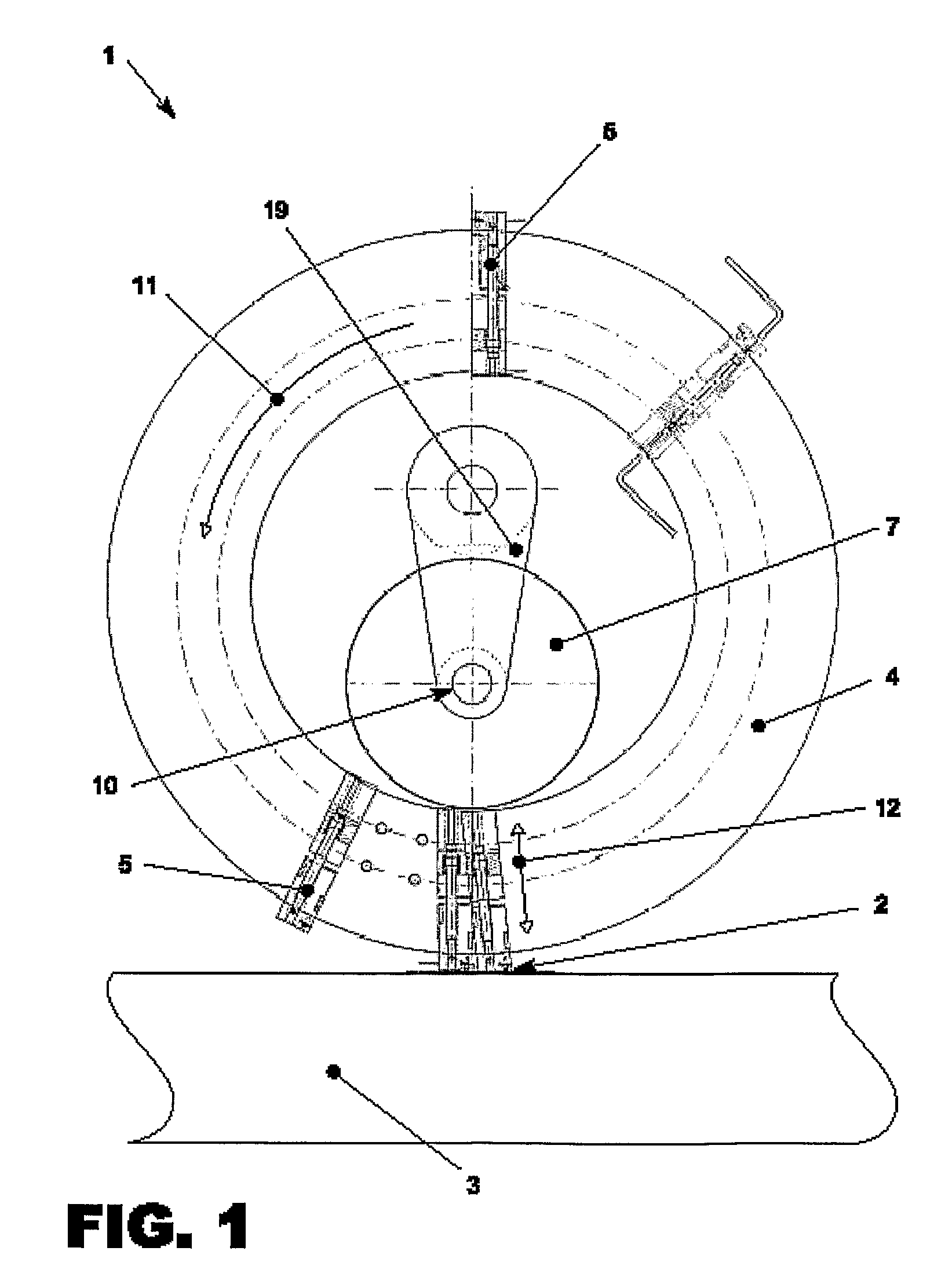 Method and apparatus for machining a workpiece by way of a geometrically defined blade