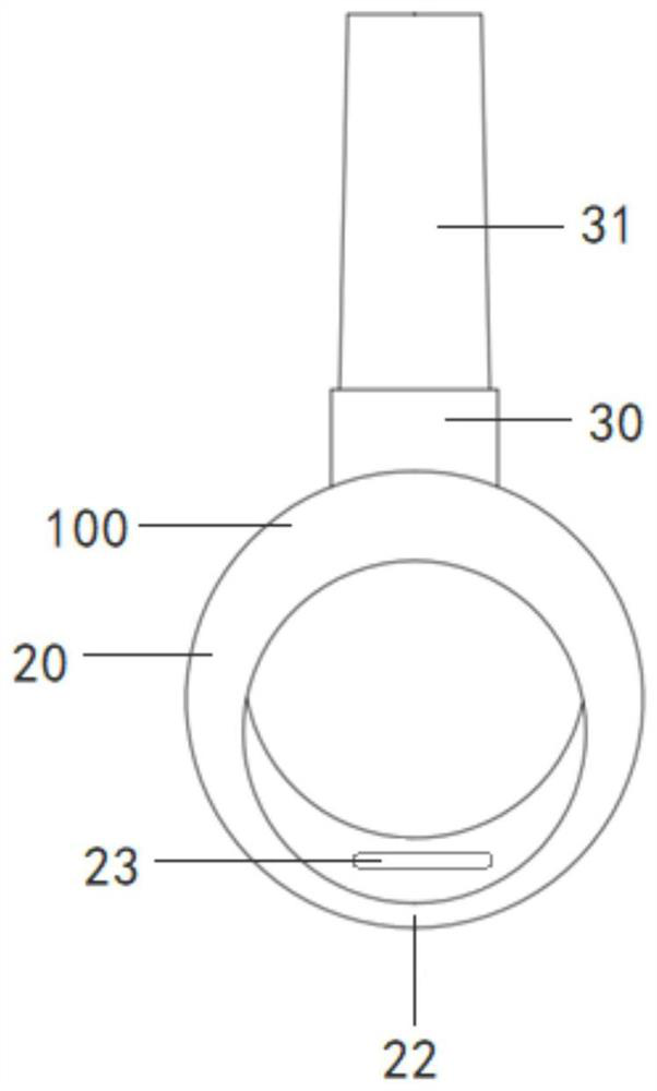 Endoscope lens flushing device