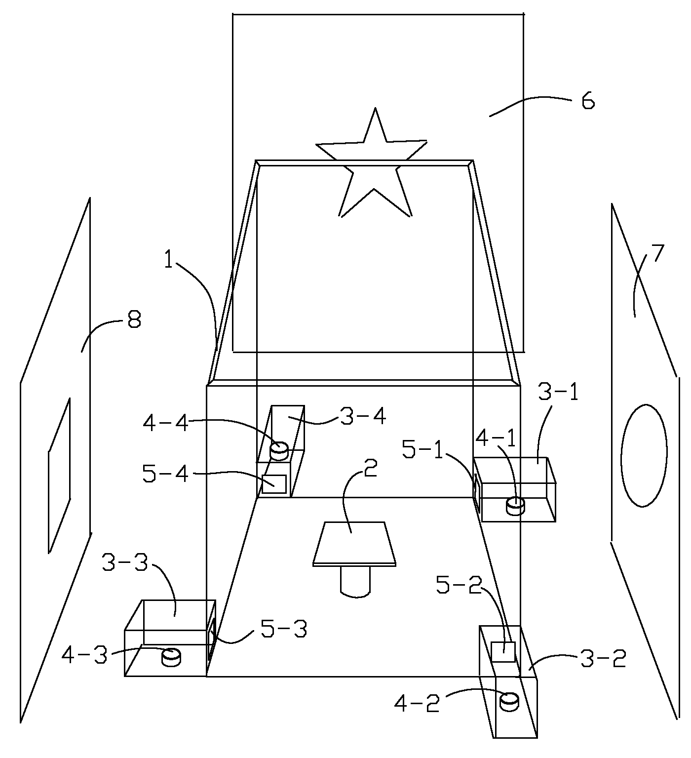 Animal behavior memory test maze device