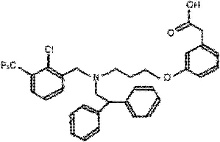 Application of GW3965 in preparation of drugs treating or preventing hepatitis C