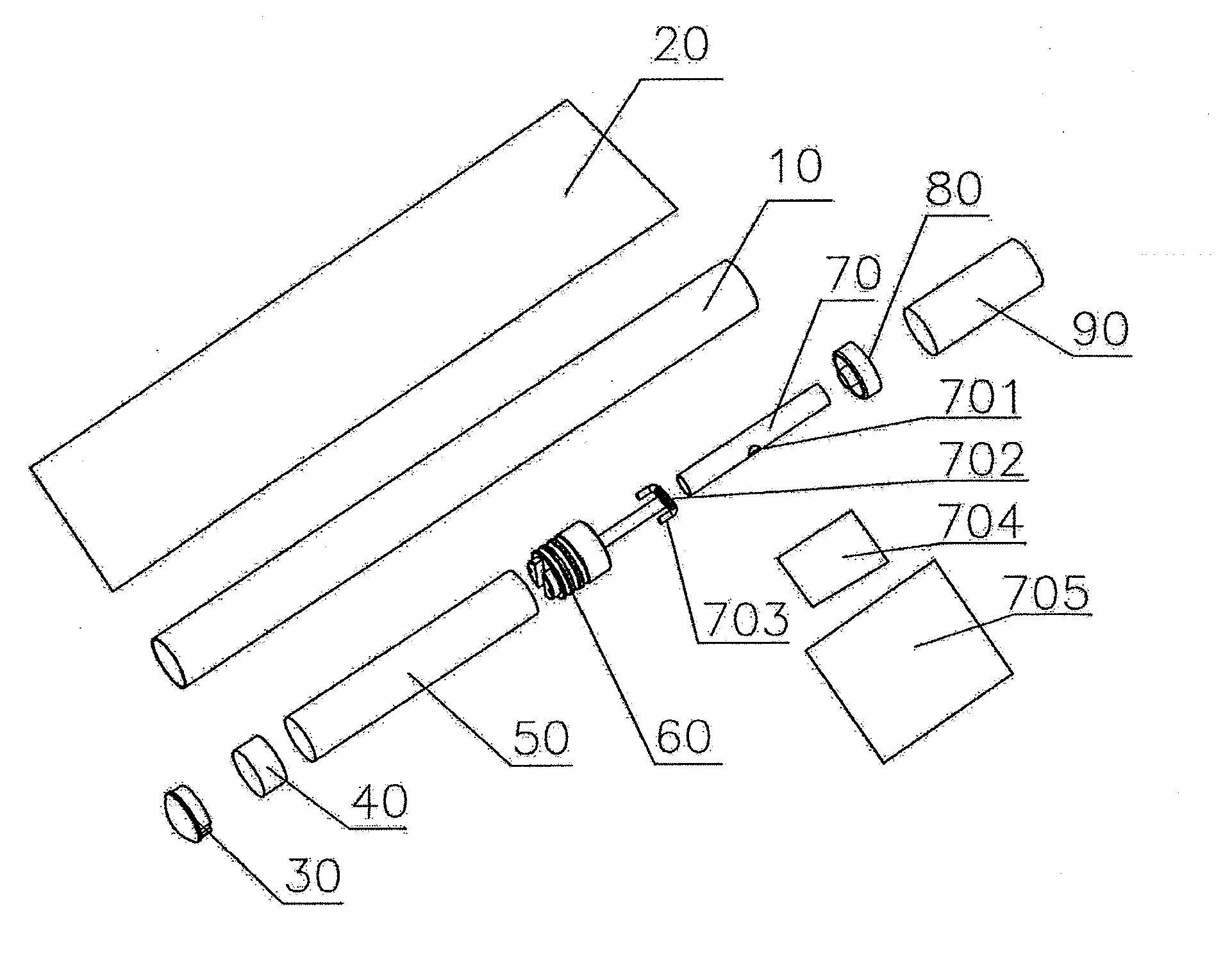 Electronic cigarette structure