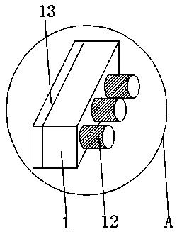 Folding transport trolley for bottled water