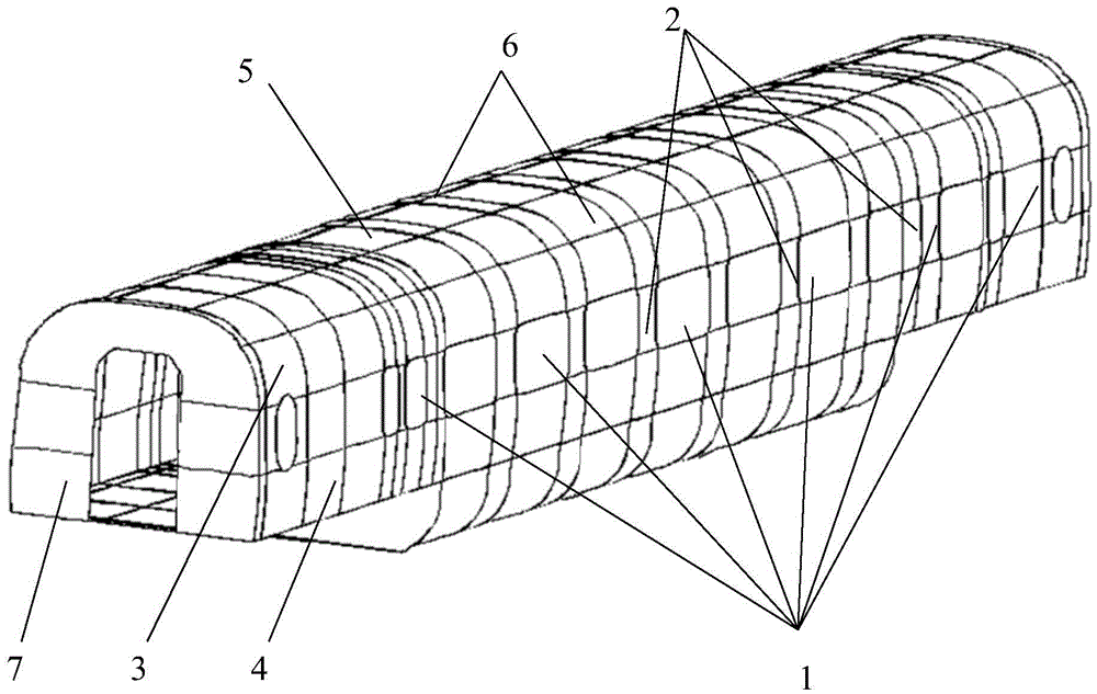 Interior noise analysis and prediction method of high speed train