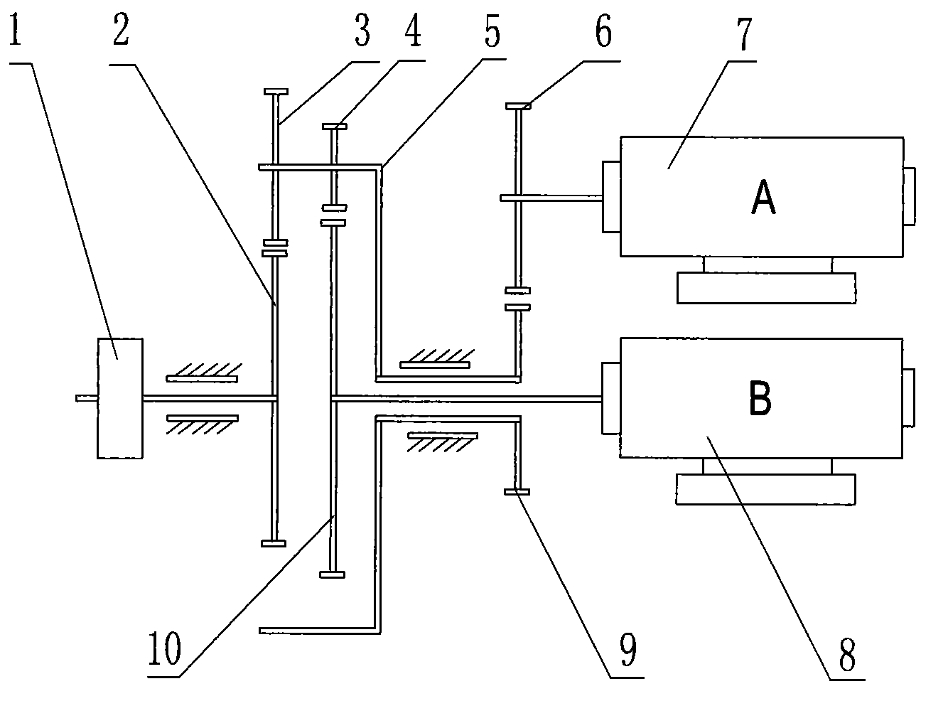 Drive structure of nipper of comber