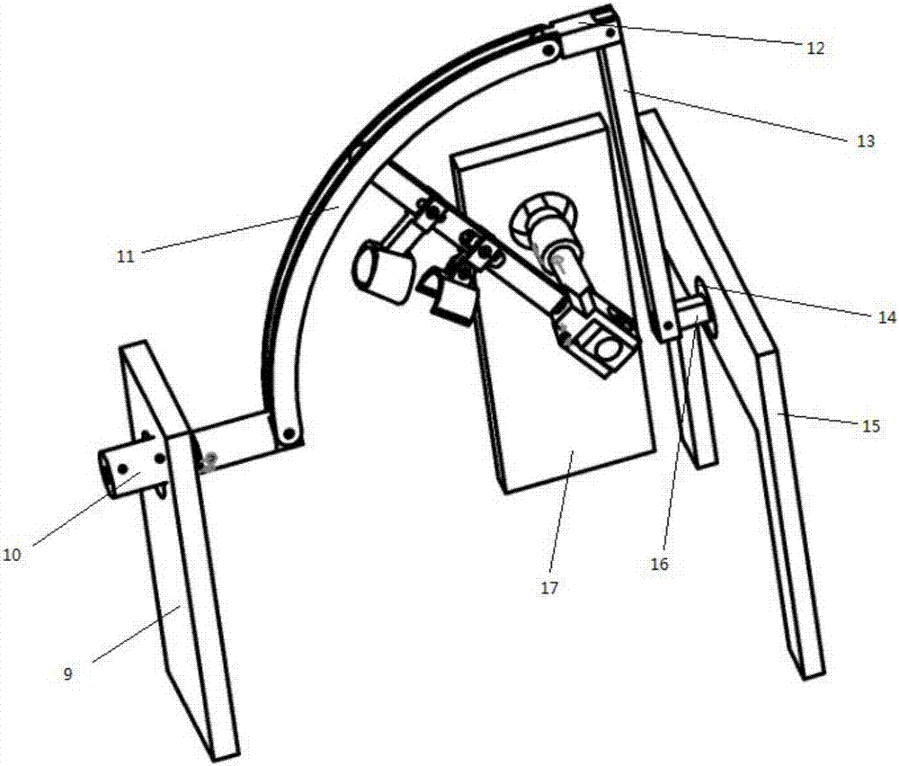 Thumb rehabilitation training device with multiple degrees of freedom for hemiplegic patients