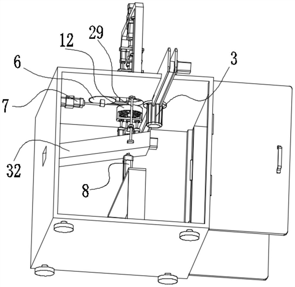 A stamping device for the preparation of hook-type commutators