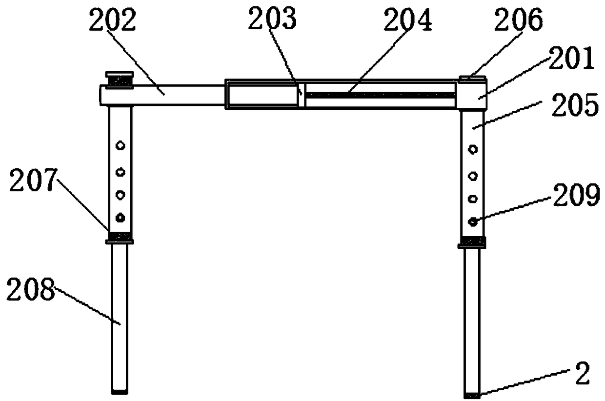 Backpack garbage picking device applied to grasslands in scenic spots