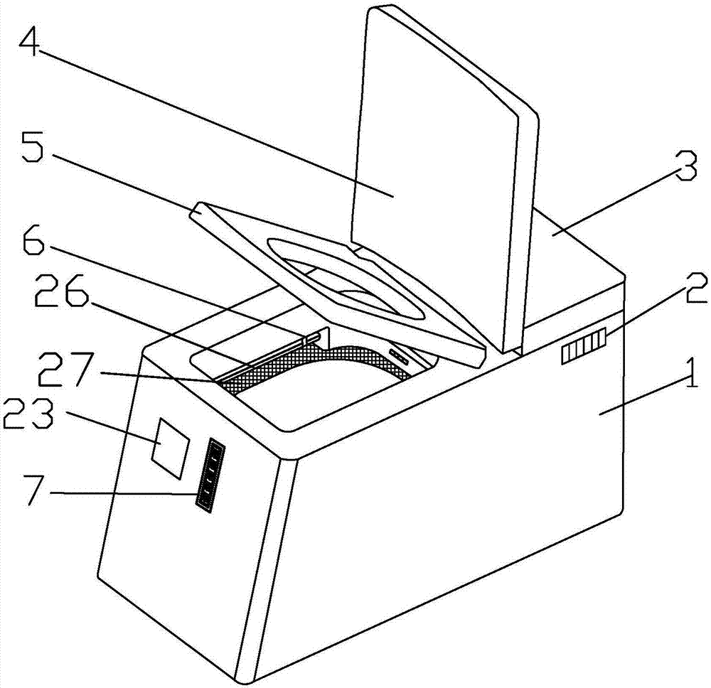 Physical examination duel intelligent sterilizing and flushing closestool