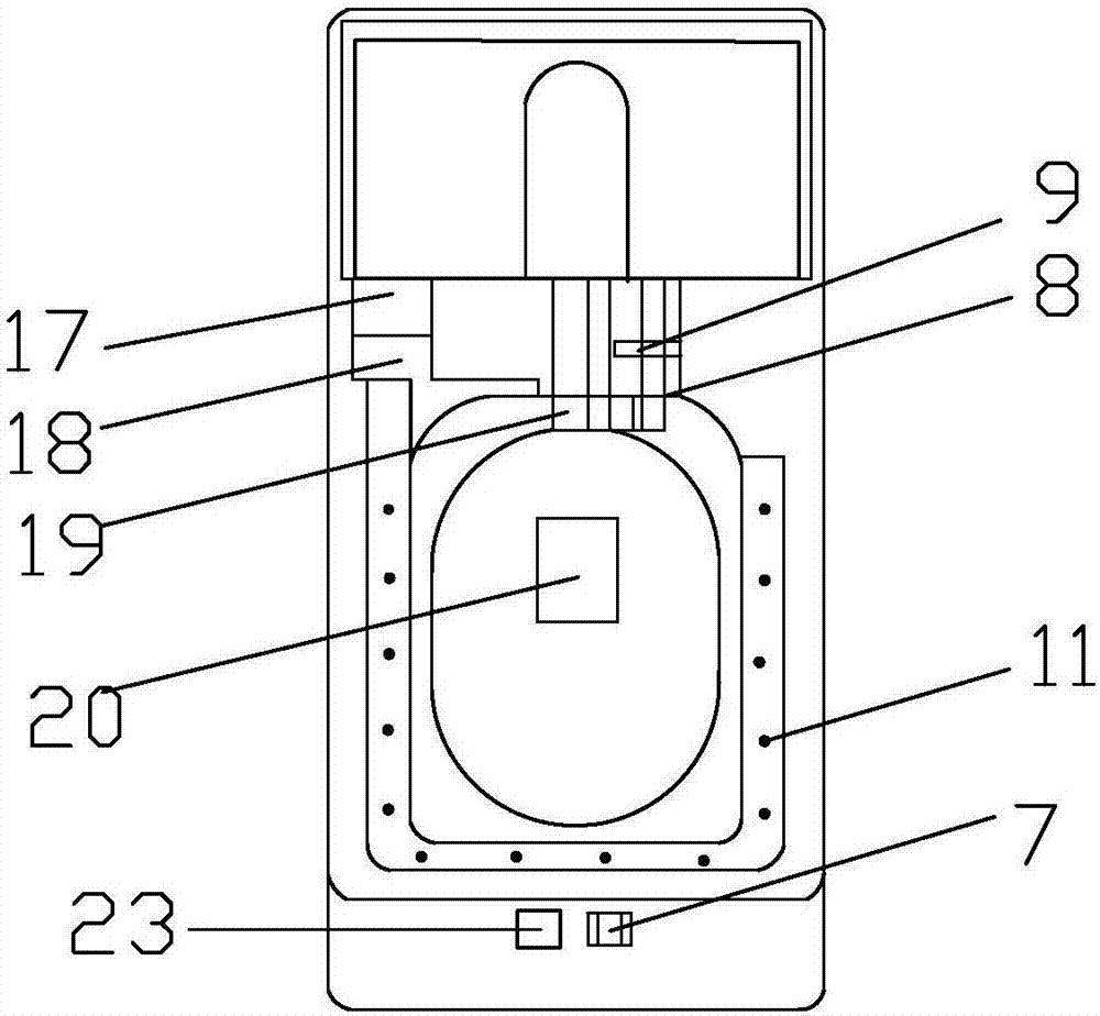 Physical examination duel intelligent sterilizing and flushing closestool