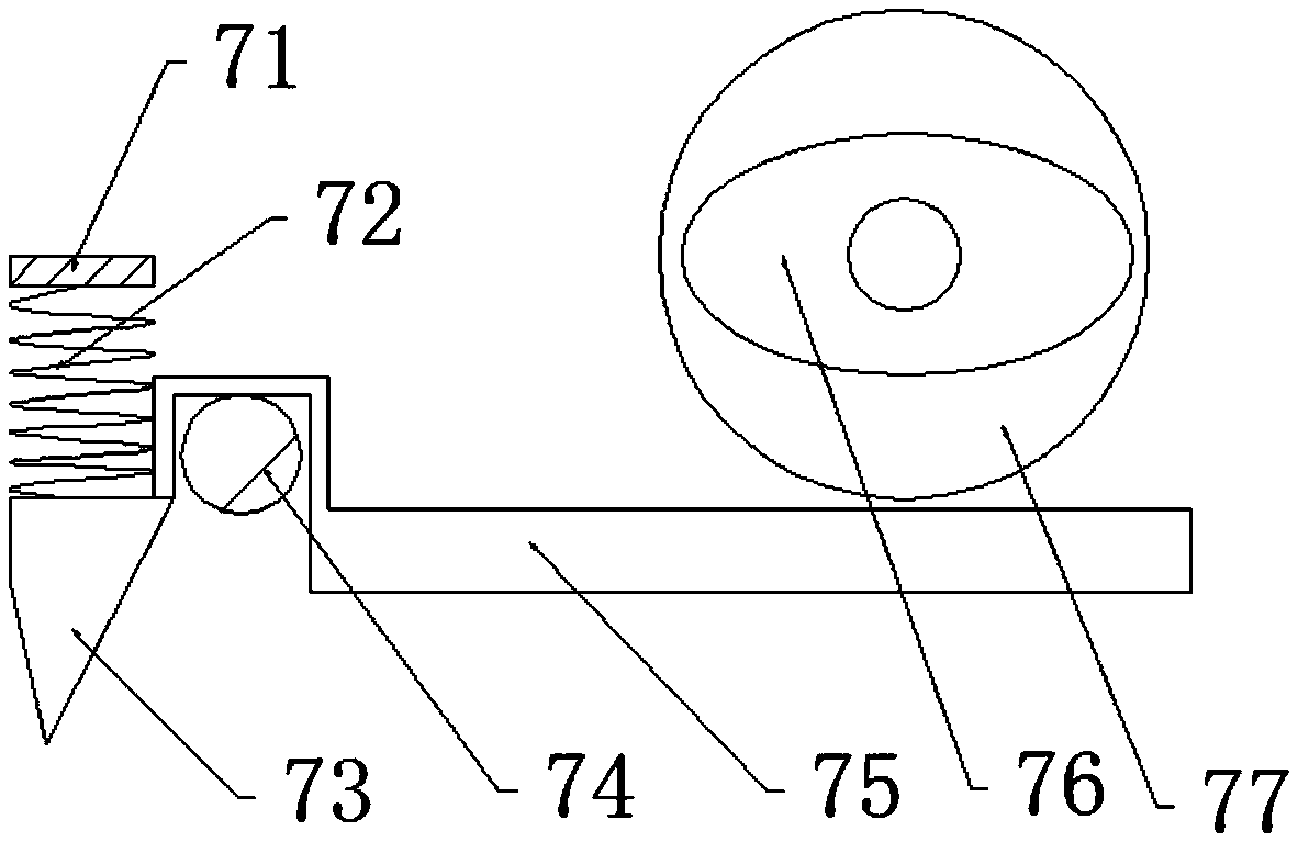 Impregnation device of decorative paper samples