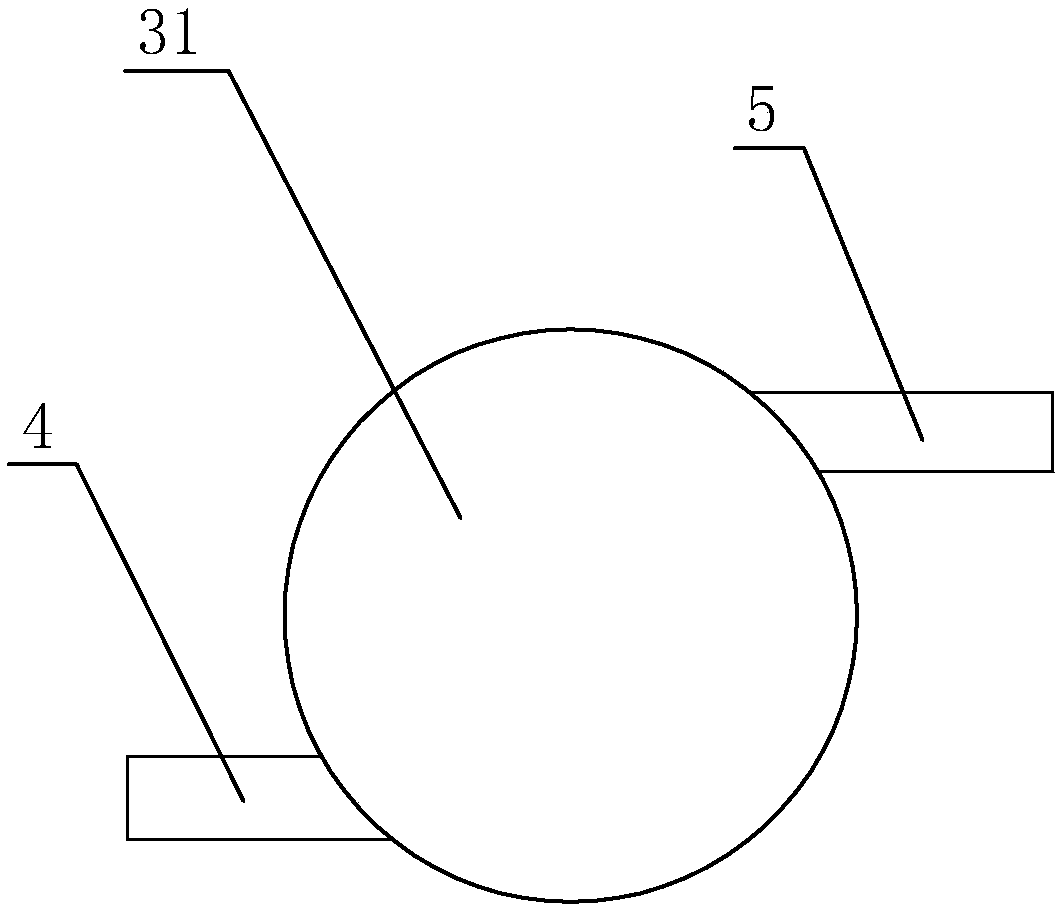 Efficient down feather iron removal and impurity removal device