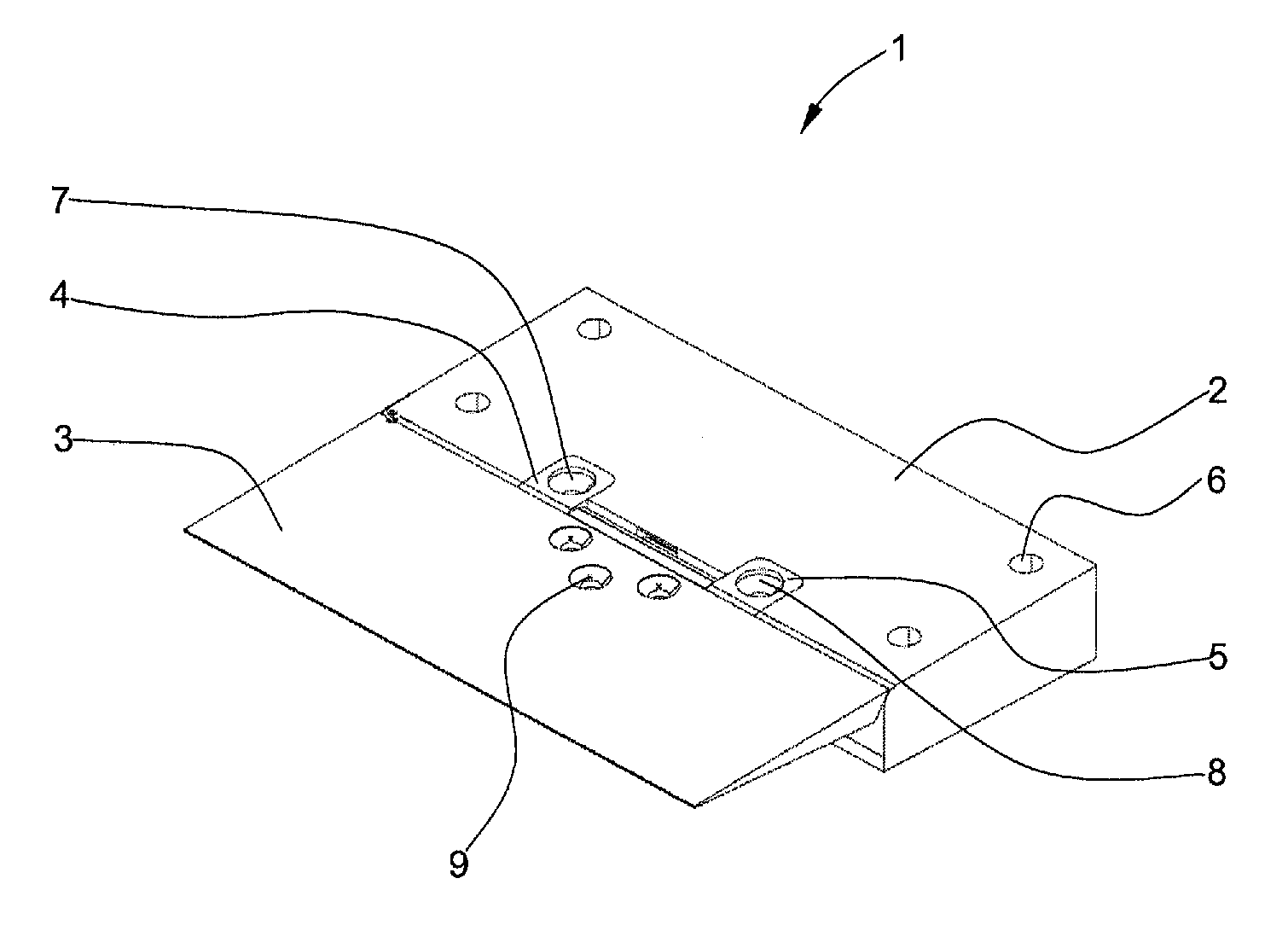 Apparatus for the pivotal fastening of an active surface, in particular a spoiler on a wind tunnel model of an aircraft