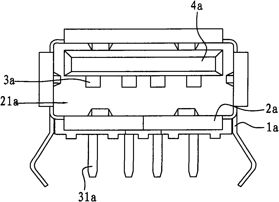 Socket and plug of universal serial bus (USB) connector