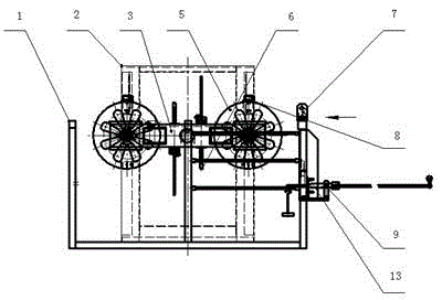 Drip irrigation pipe rolling system