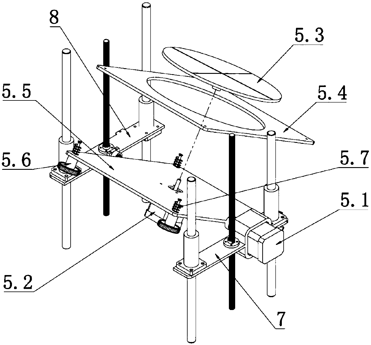 A dual-axis 3D printing platform