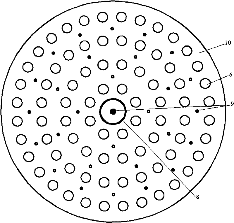 High-efficiency large polycrystalline silicon reducing furnace