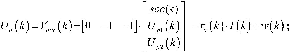 Method for estimating remaining capacity of battery based on threshold extension Kalman algorithm